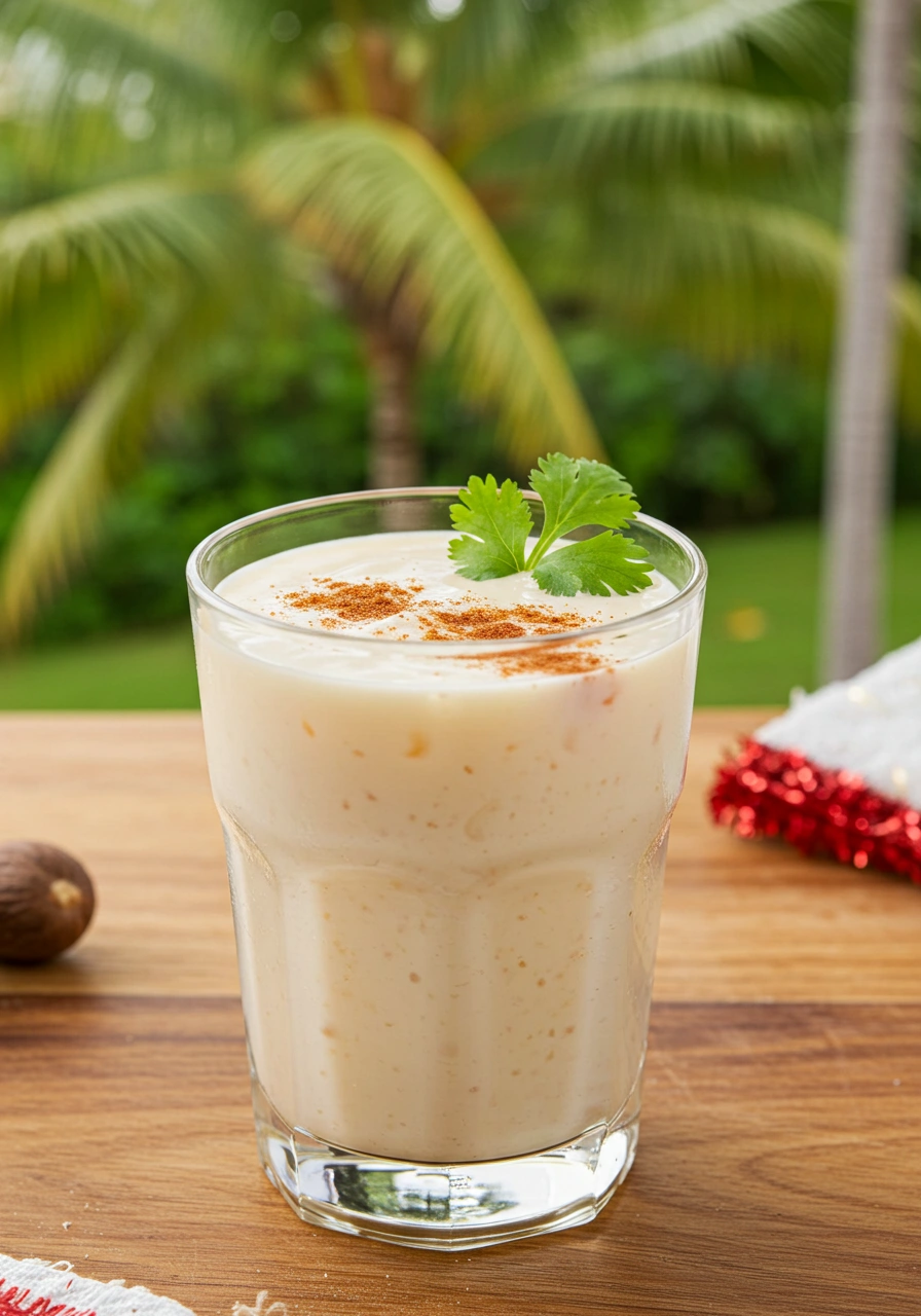 Traditional Puerto Rican Coquito - secondary view